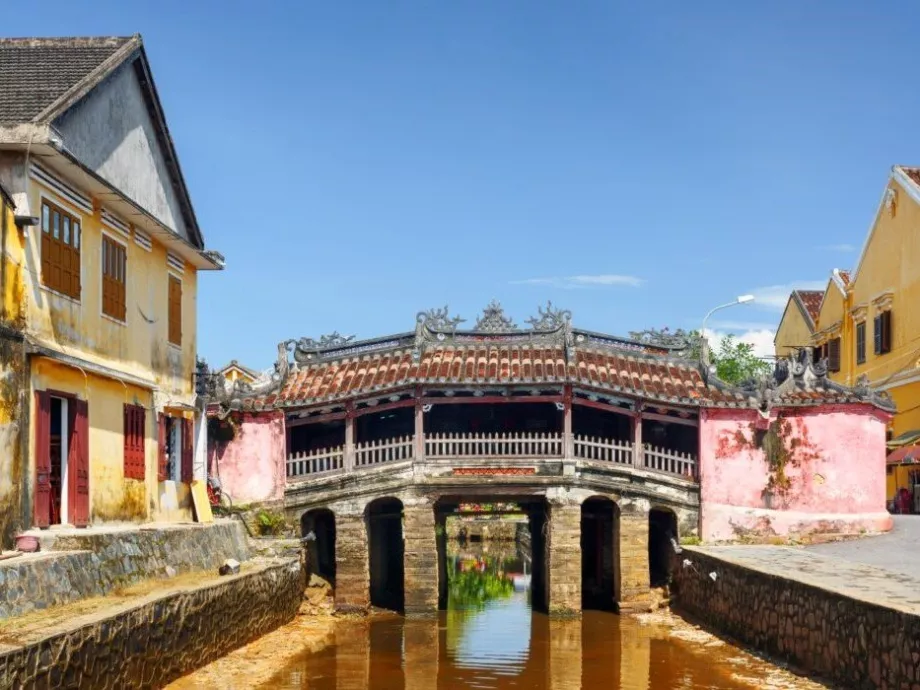 Japon tarzı kapalı köprü, Hoi An, Vietnam