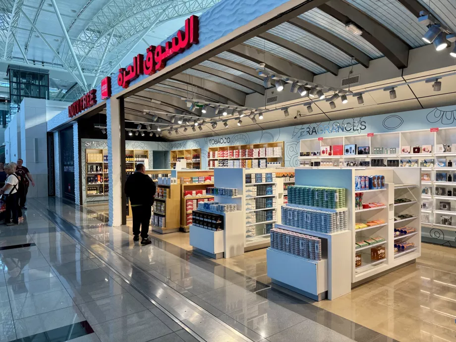 Arrivals'da gümrüksüz satış mağazası