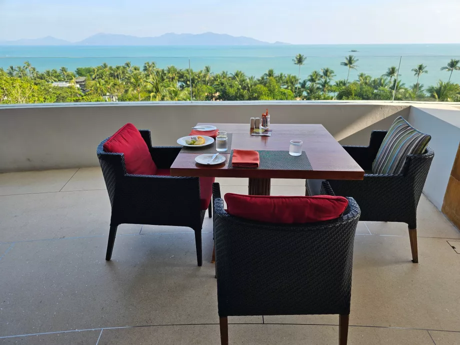 Kahvaltı - manzaralı teras