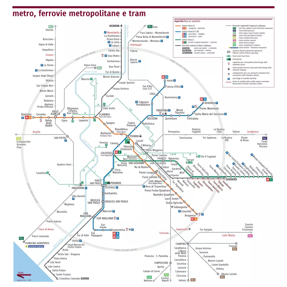 Roma Metro Haritası