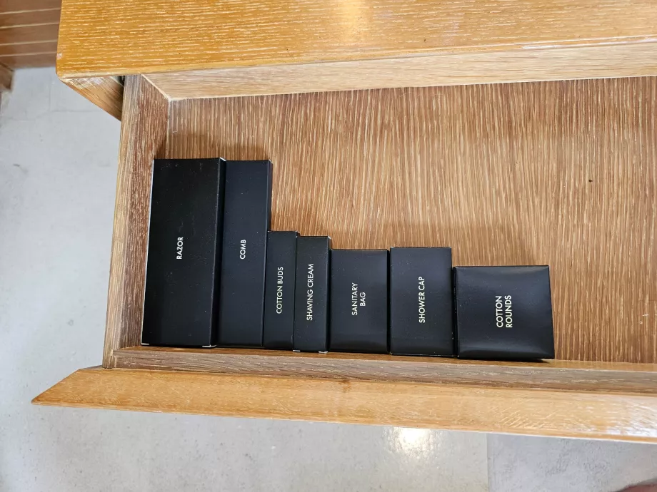 Banyoda ücretsiz ikram seti