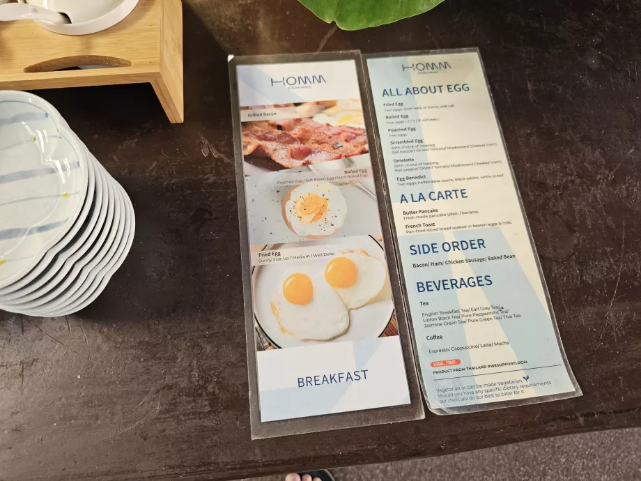 Kahvaltı - yumurta istasyonu