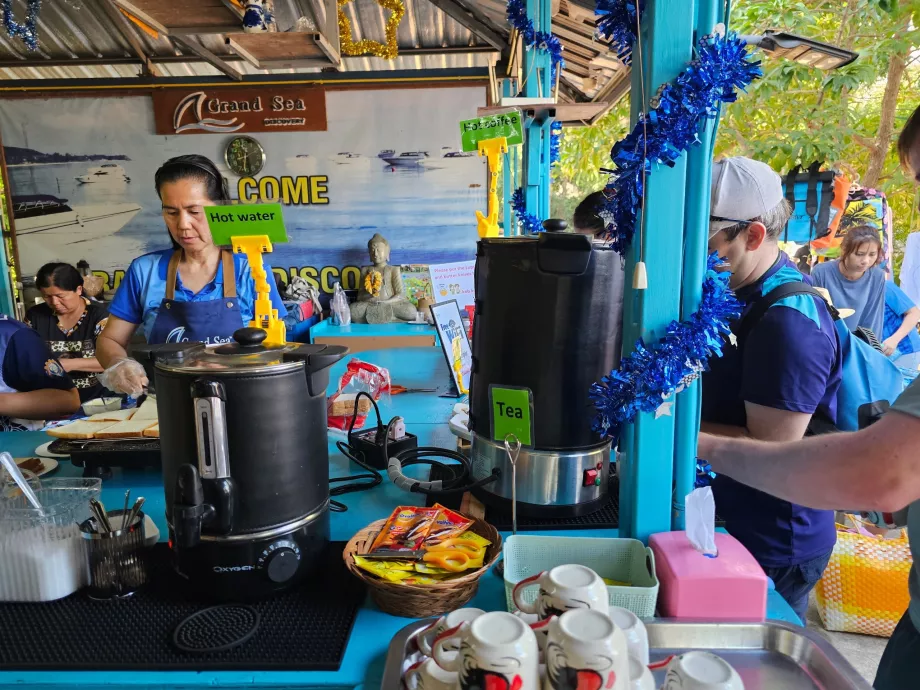 Kalkıştan önce ücretsiz hafif kahvaltı