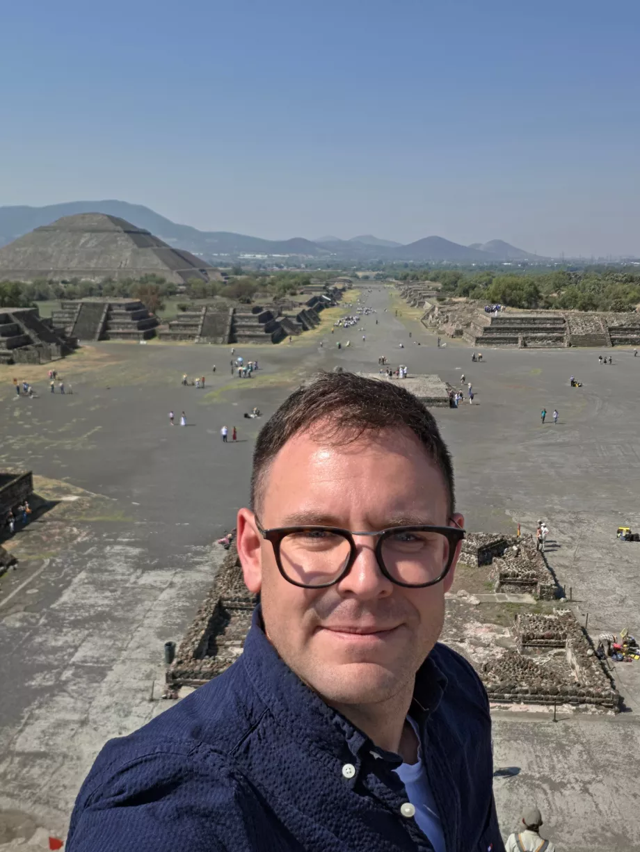 Teotihuacán piramitlerinde ben