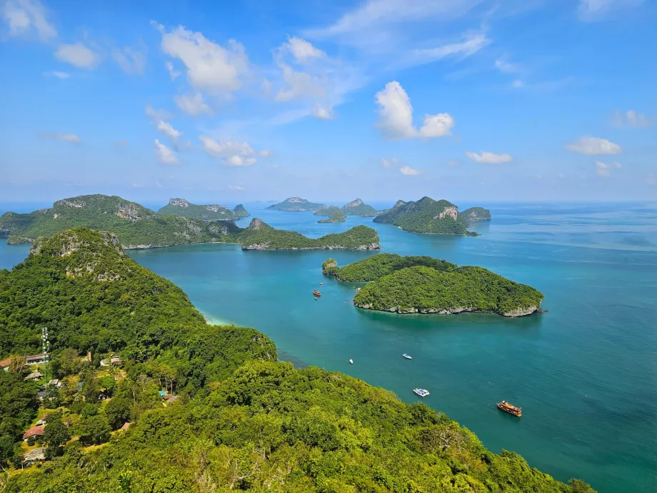 Koh Wua Ta Lap adasının manzaraları