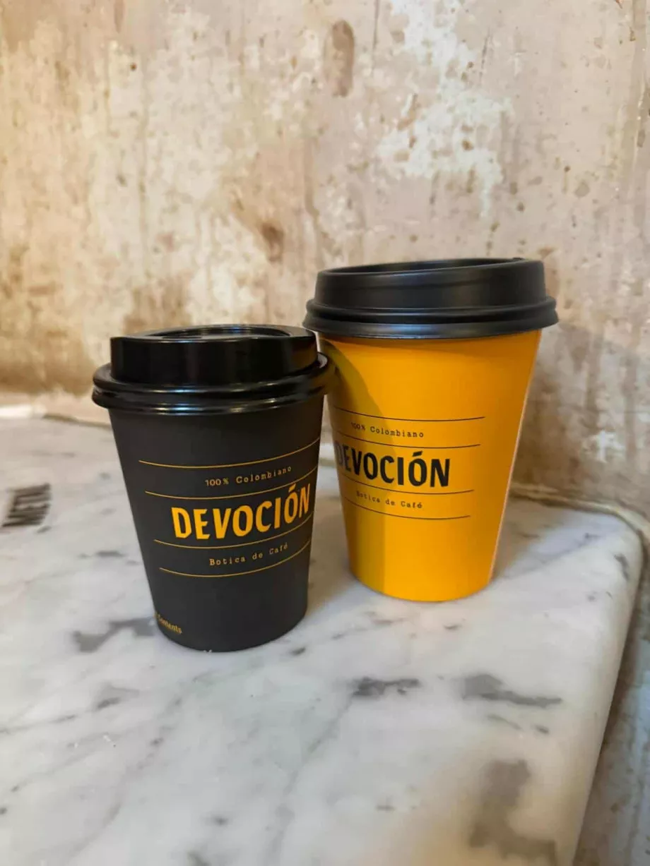 Devoción Café'de kahve