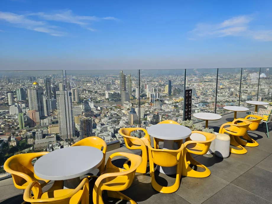 King Power Mahanakhon - çatı manzarası