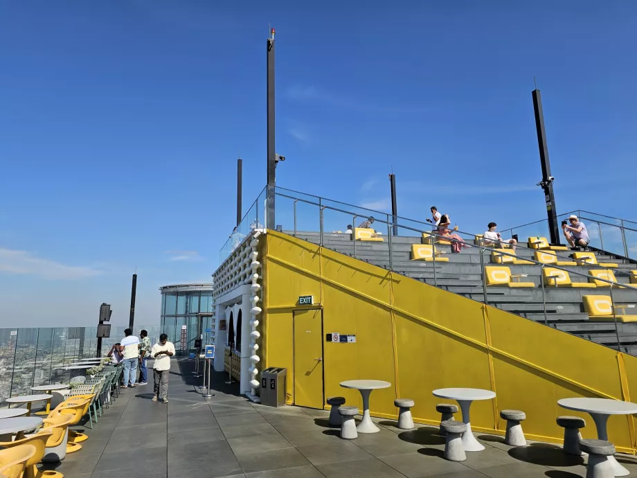 King Power Mahanakhon - çatı manzarası