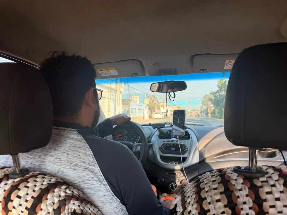 Uber yolculuğu
