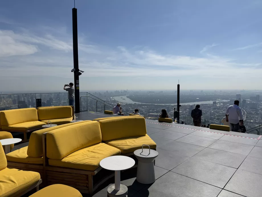 King Power Mahanakhon - çatı manzarası