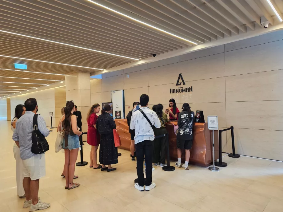 Akara Sky Hanuman - Bodrum katında resepsiyon