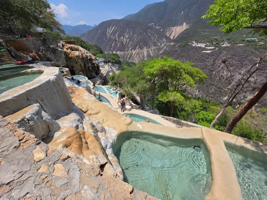 Cascade havuzları Tolantongo