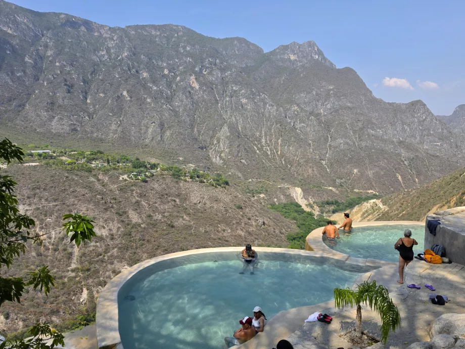 Cascade havuzları Tolantongo