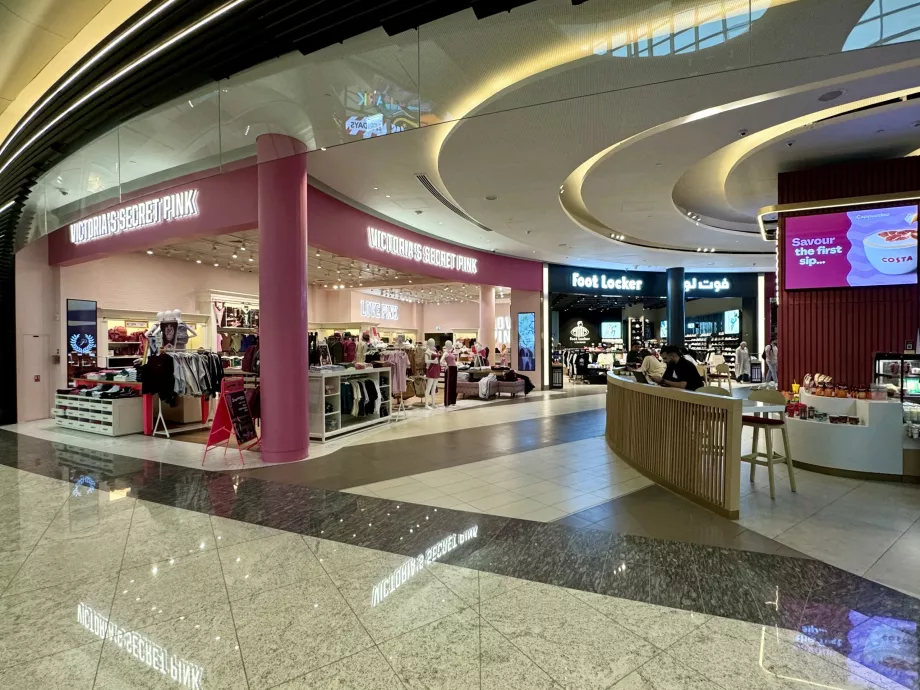 Havalimanındaki alışveriş seçenekleri