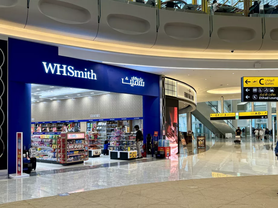 Abu Dabi Havalimanı'nda WHSmith