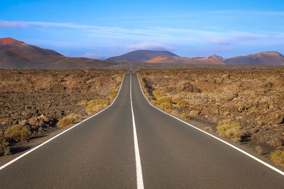 Timanfaya yolu