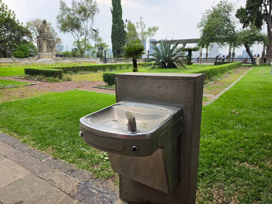 Chapultepec Kalesi, içme suyu