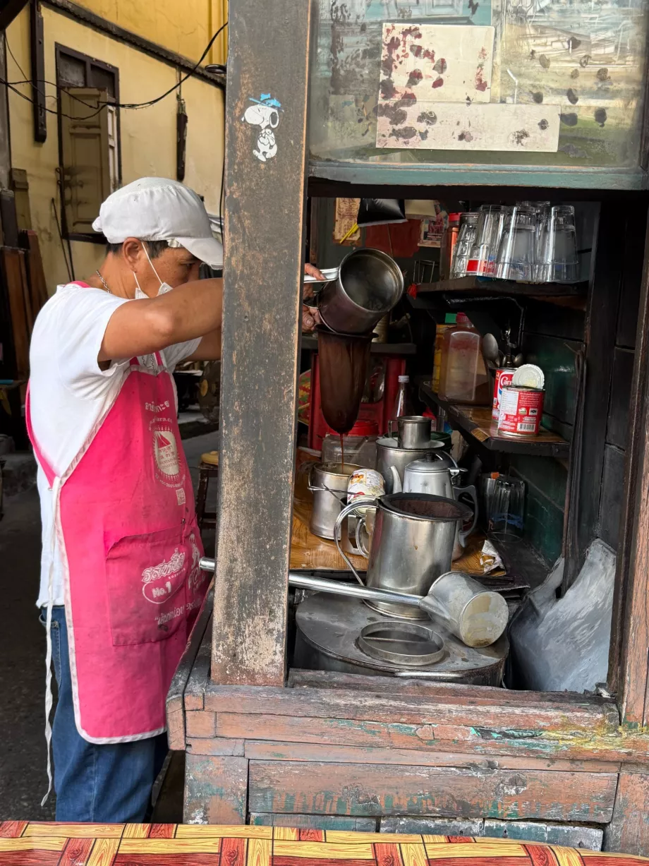 Go Café, kahve hazırlama