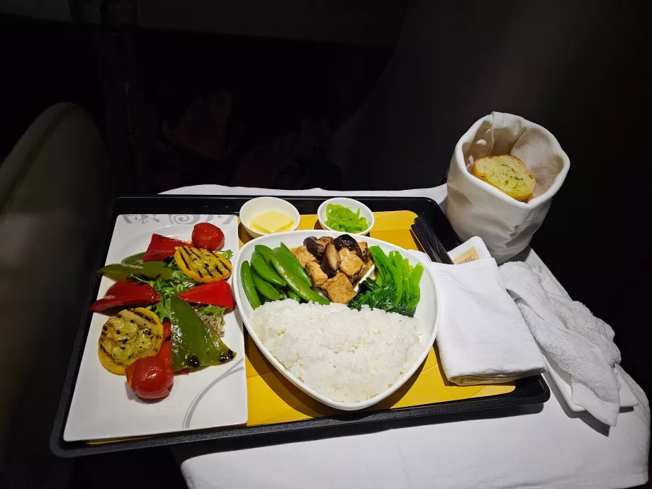 Ana yemeğin vejetaryen çeşidi