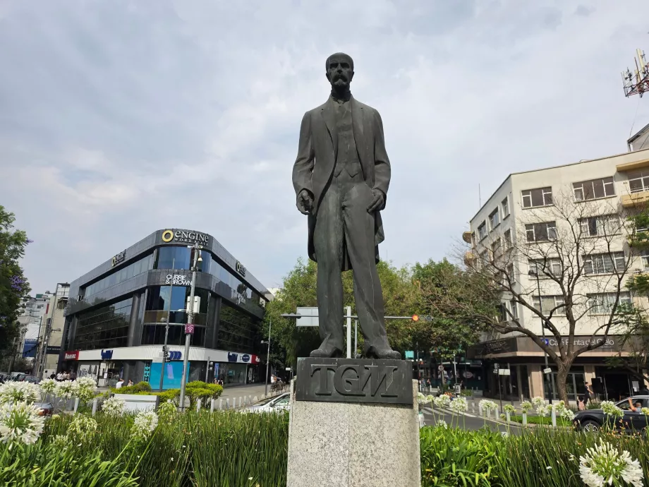 Polanco, Tomas Garrigue Masaryk heykeli