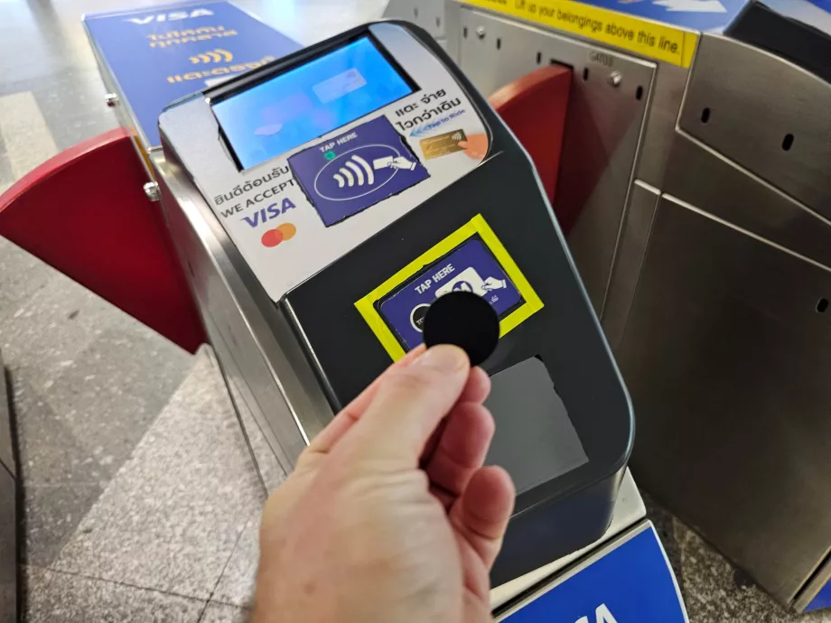 MRT'de jetonla ödeme
