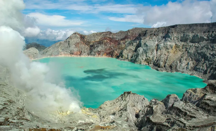 Kawah Ijen yanardağı