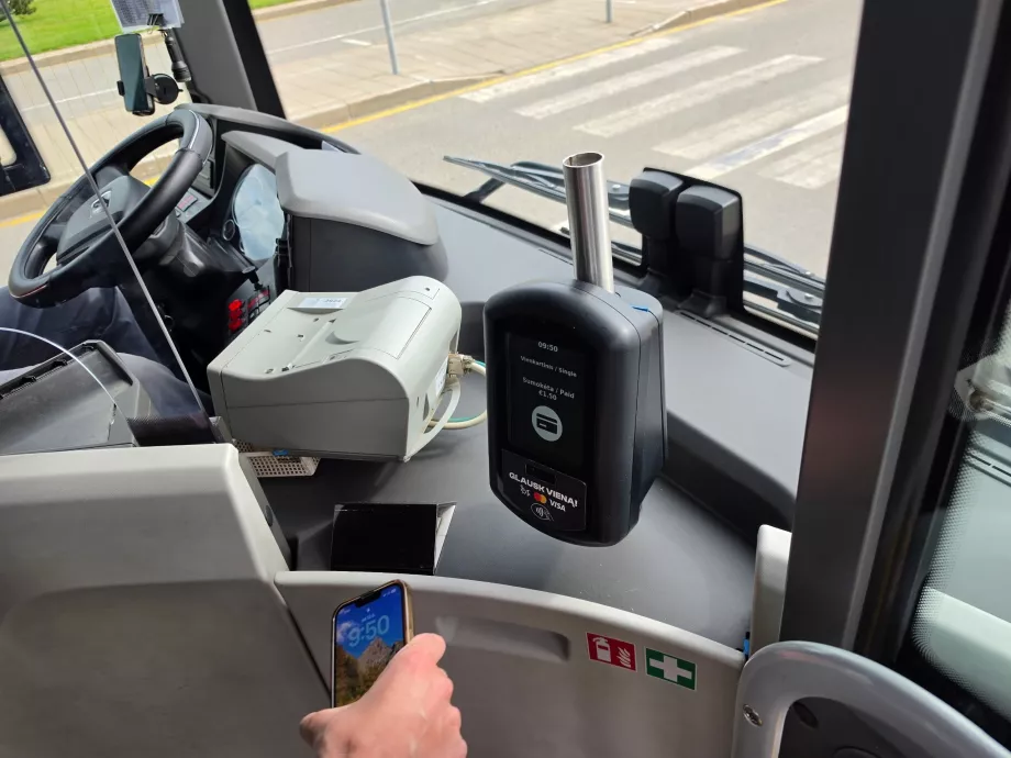 Otobüste kartla ödeme