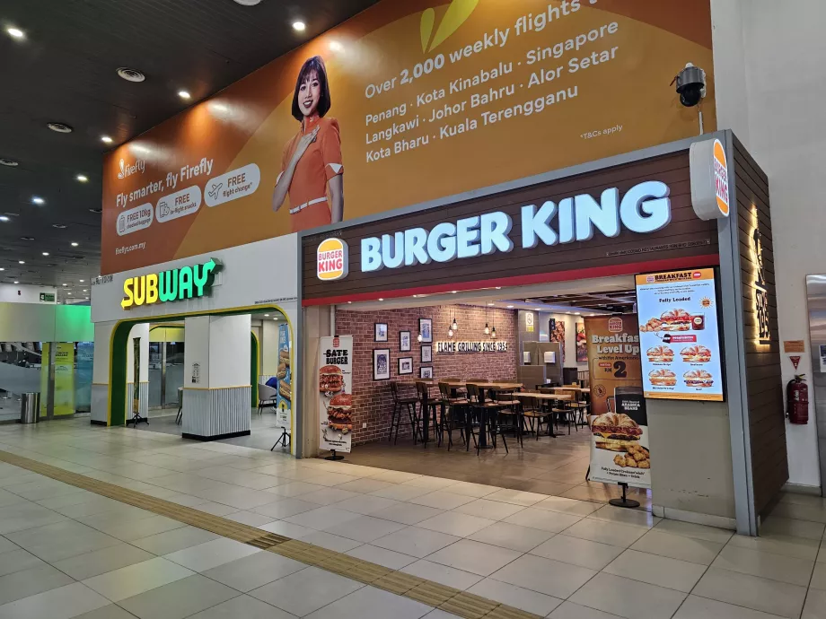 Halka açık alanda fast food