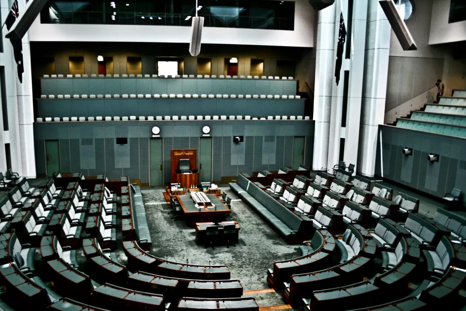 Parlamento'nun içi