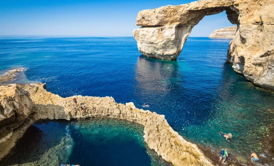 Malta'daki kaya oluşumları