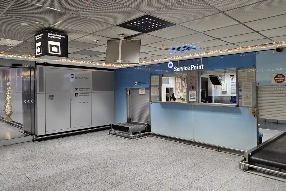 Bagaj emanet, Terminal 1, FRA