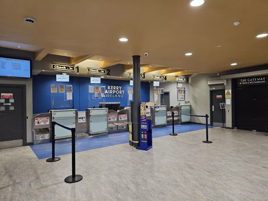 Check-in masaları