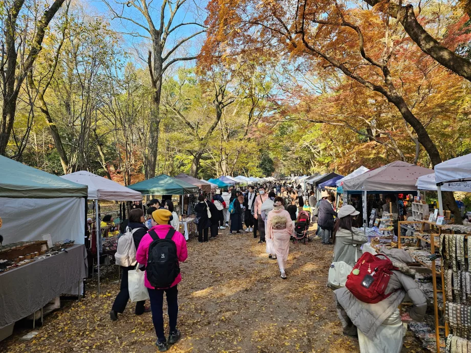 Shimogamo Tapınağı'na giden yol