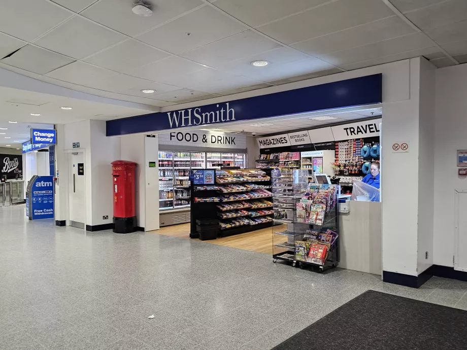 WHSmith, kalkışlar, East Midlands havaalanı