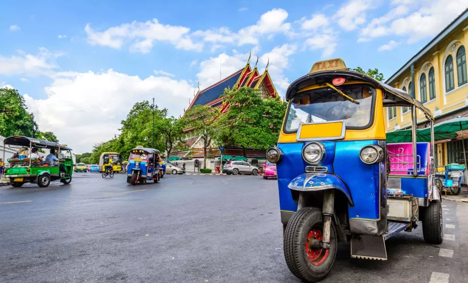 Bangkok'ta Tuktuk