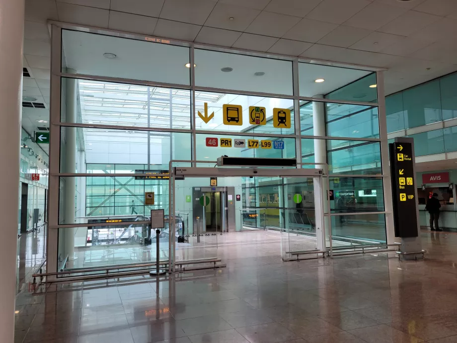 Terminal 1'den otobüslere yol tarifi