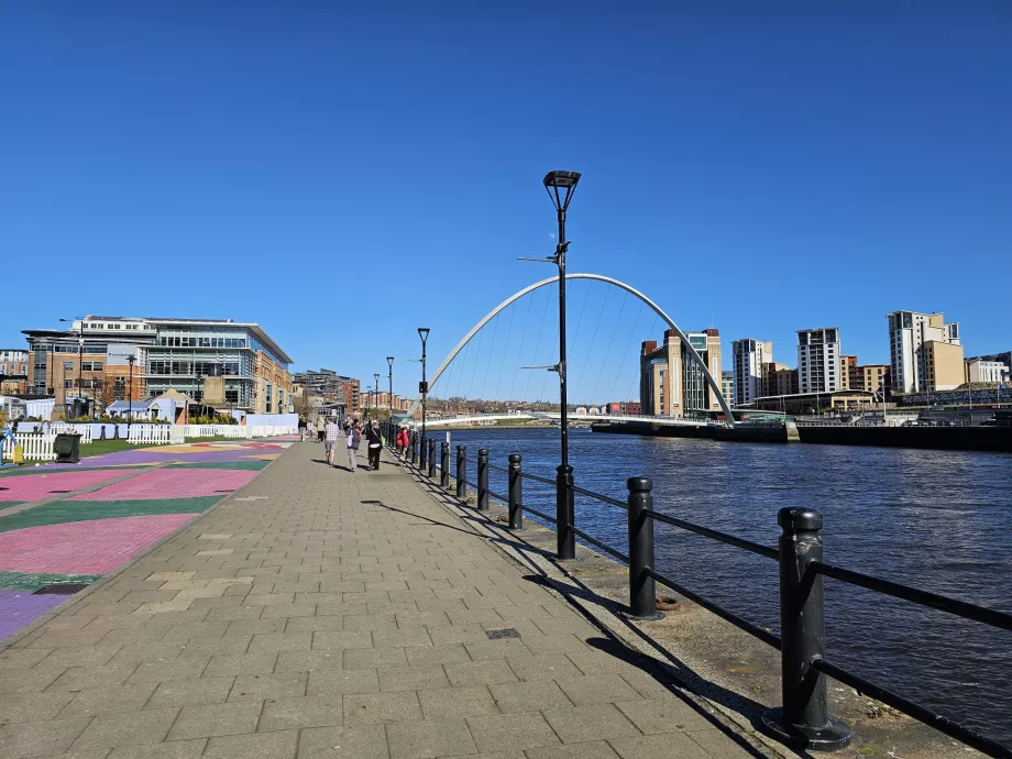 Newcastle sahil şeridi