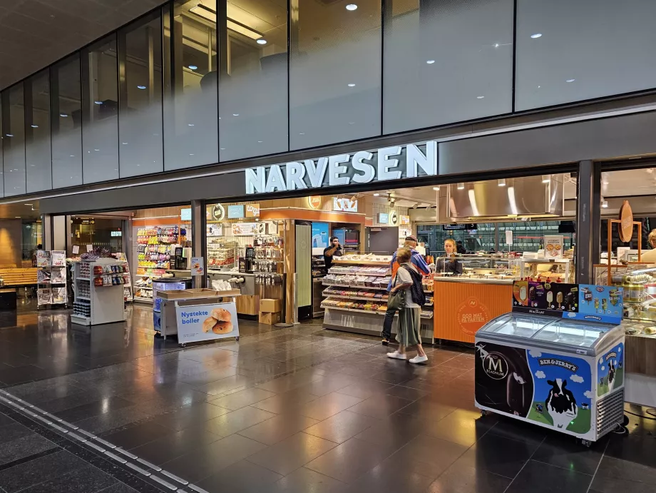 Narvesen Gıda, Geliş salonu