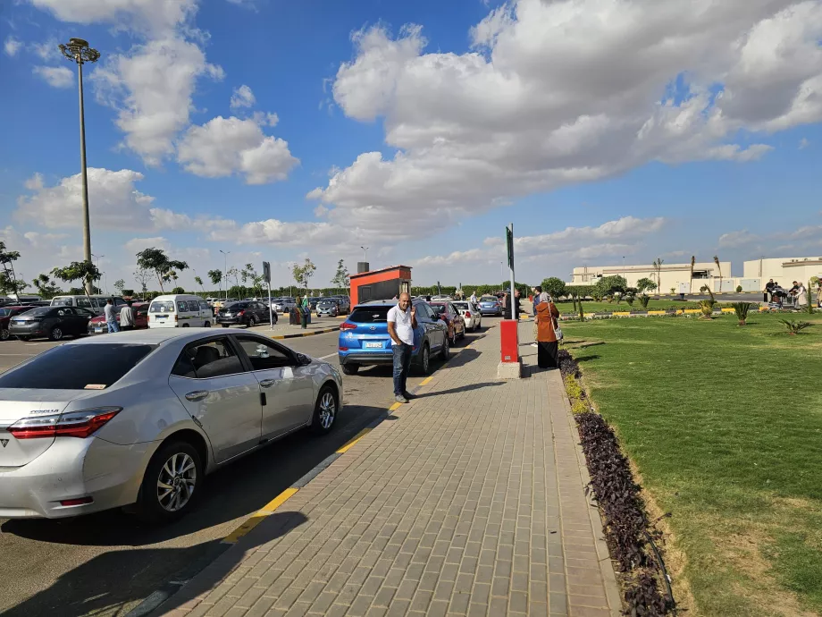 Uber mobil uygulaması otopark