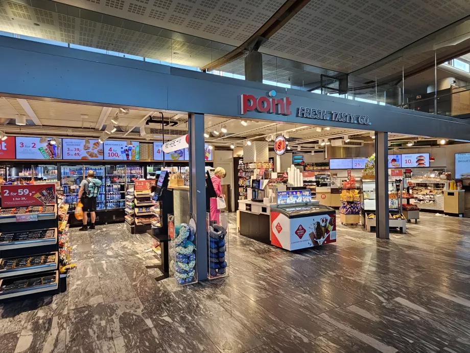 Minimarket Pont, transit bölge
