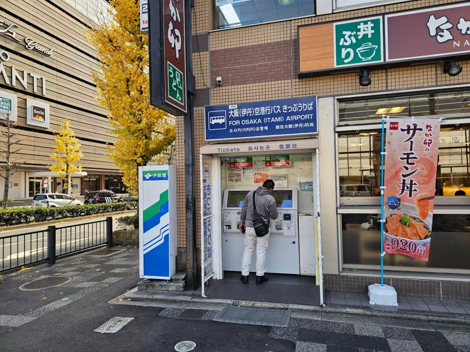 Otomatik otobüs bilet makinesi