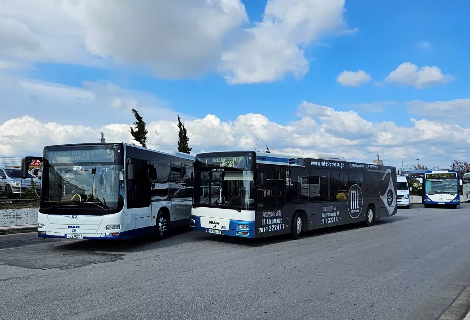 Heraklion toplu taşıma otobüsleri