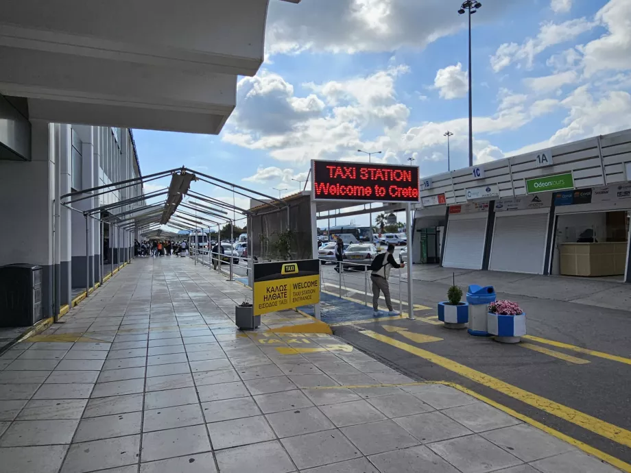 Taksi, Heraklion Havalimanı