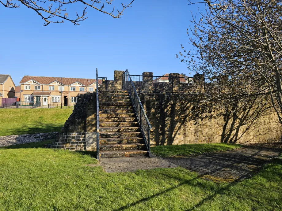 Hadrian Duvarı'nın replikası, Segedunum