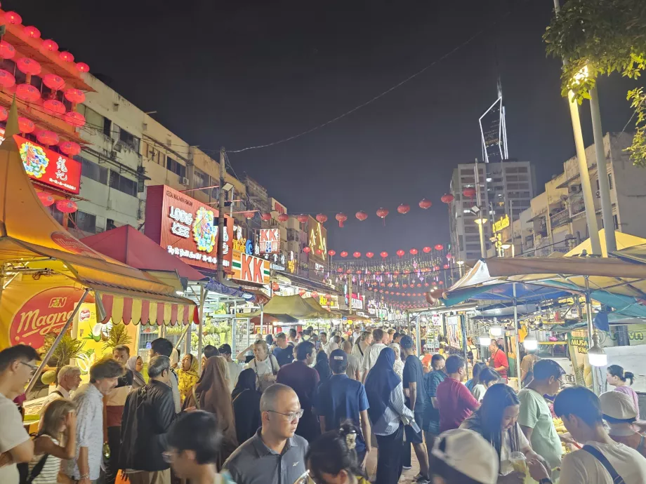 Kalabalık Gece Jalan Alor