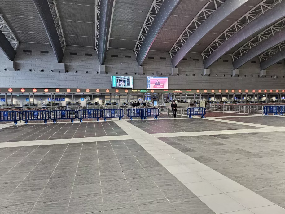 Pasaport kontrolü Macau Taipa