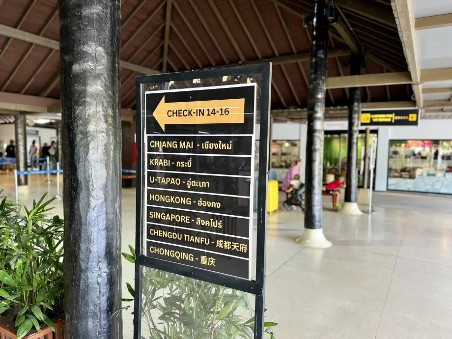 Kalkış destinasyonları