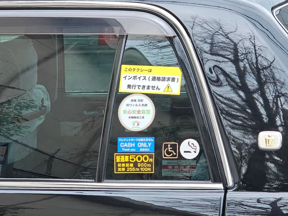 Taksi fiyatı, sadece nakit ödeme