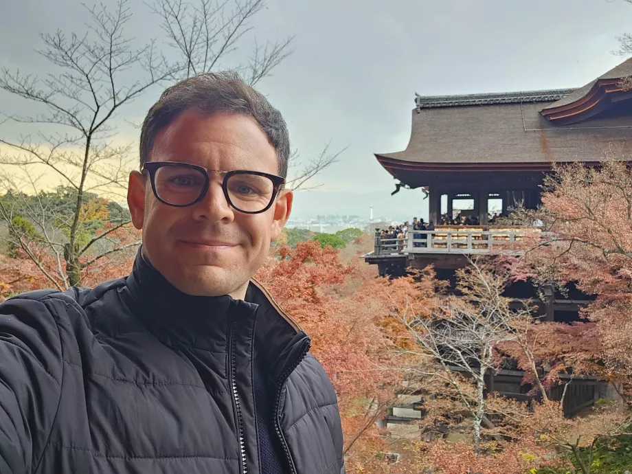 Kiyomizu-dera Tapınağı'nda ben