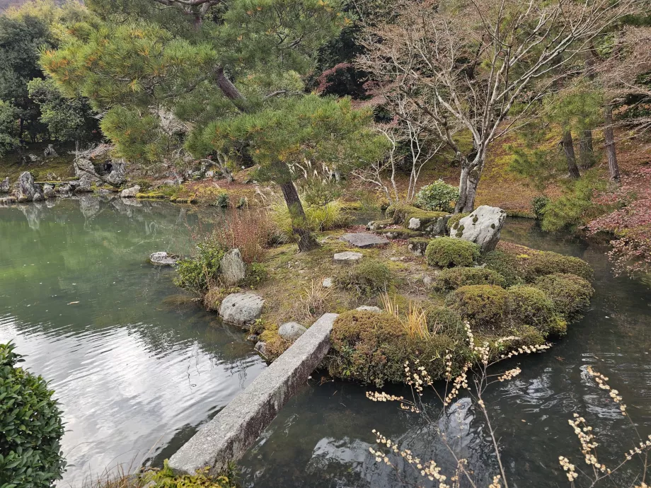 Tenryu-ji, bahçeler